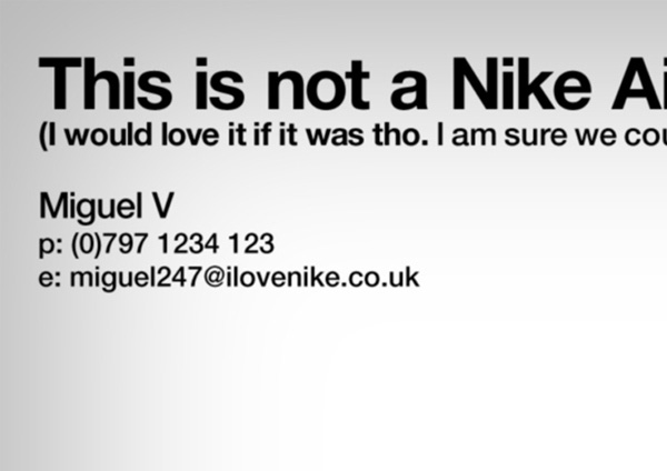 Nike Air Jordan Ad
